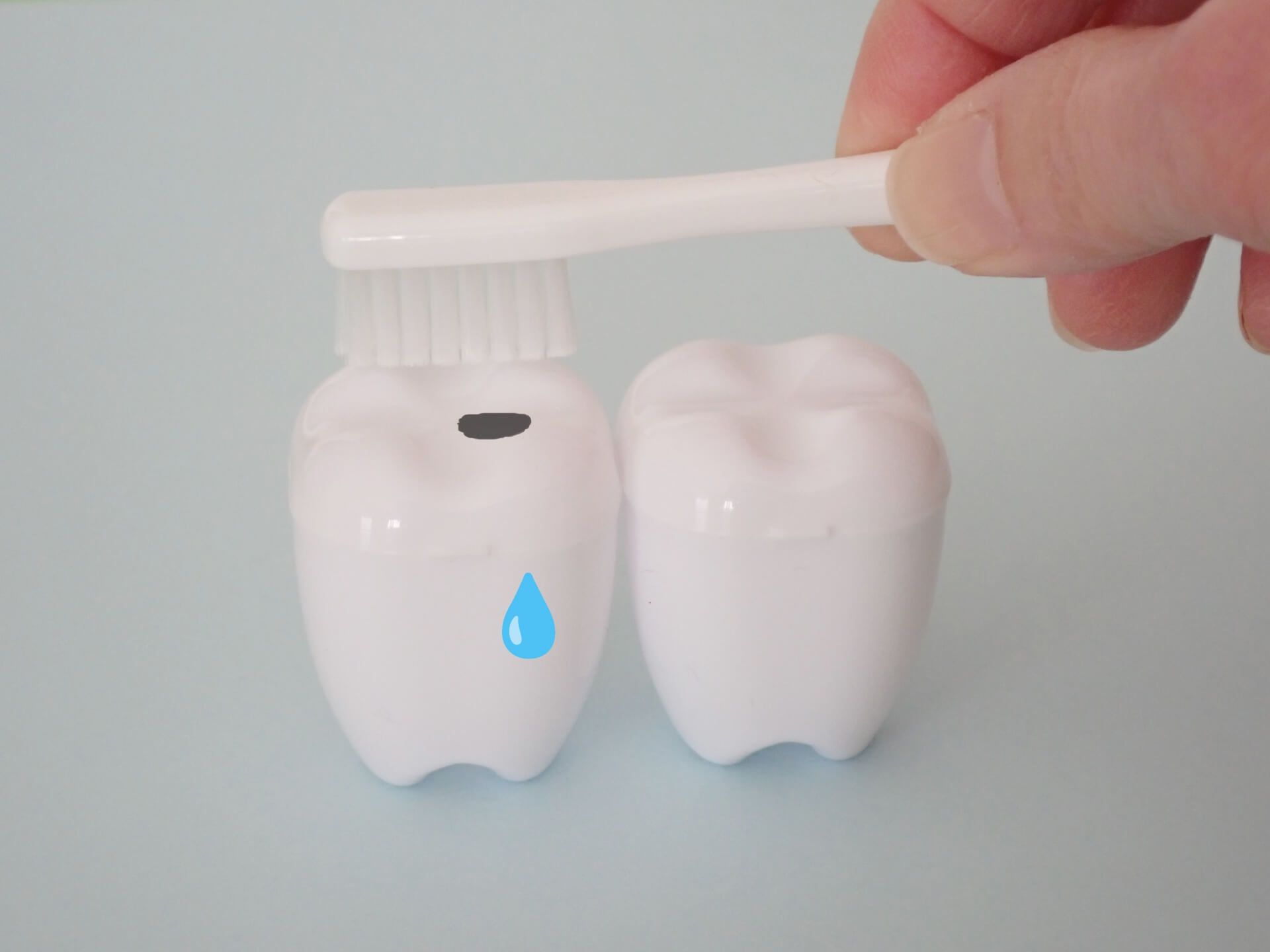 初期虫歯のイメージ